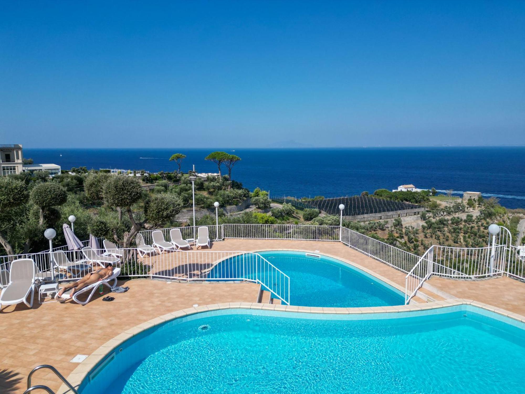 Hotel Villa Lubrense Sorrento Massa Lubrense Kültér fotó