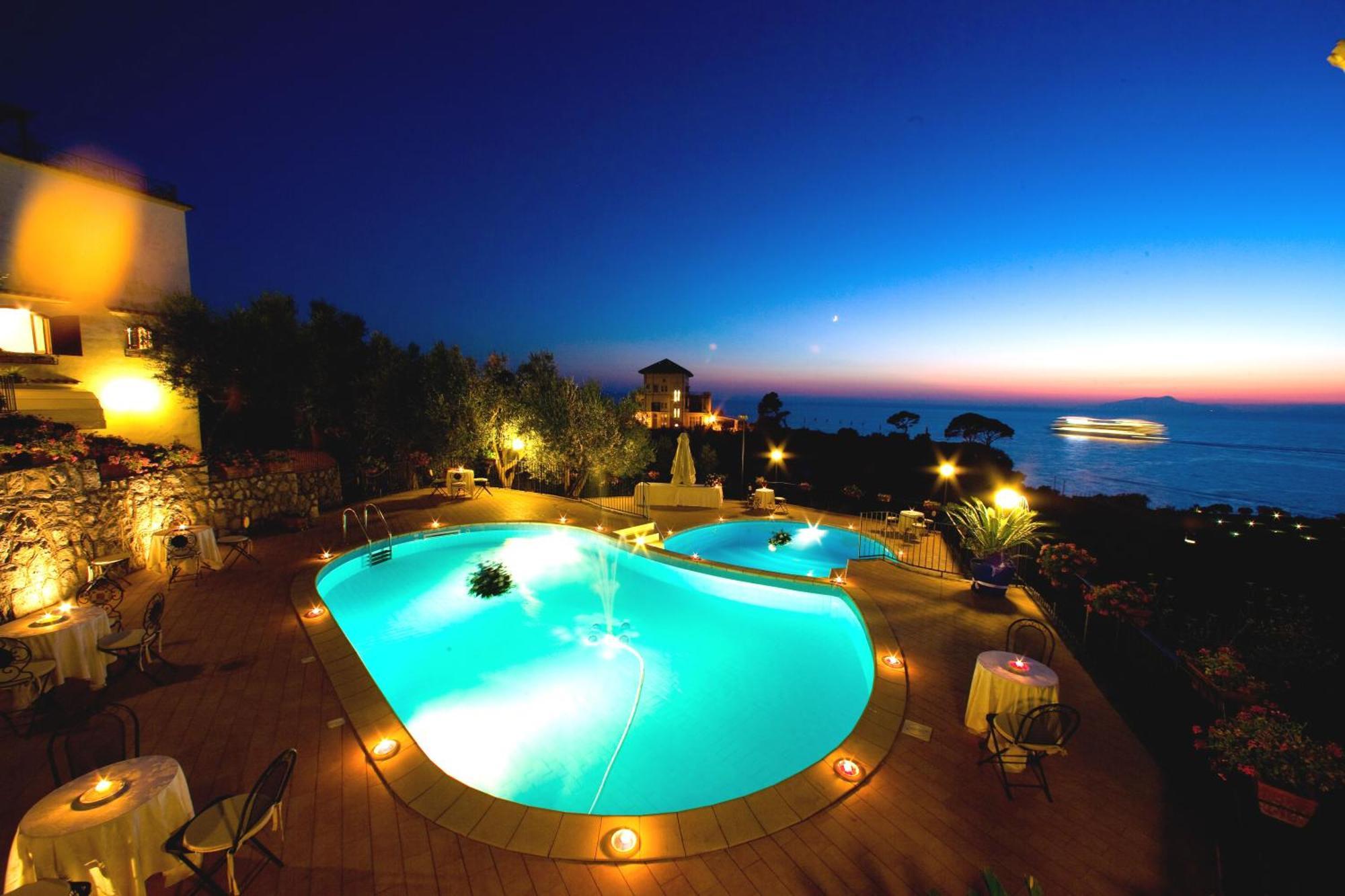 Hotel Villa Lubrense Sorrento Massa Lubrense Kültér fotó