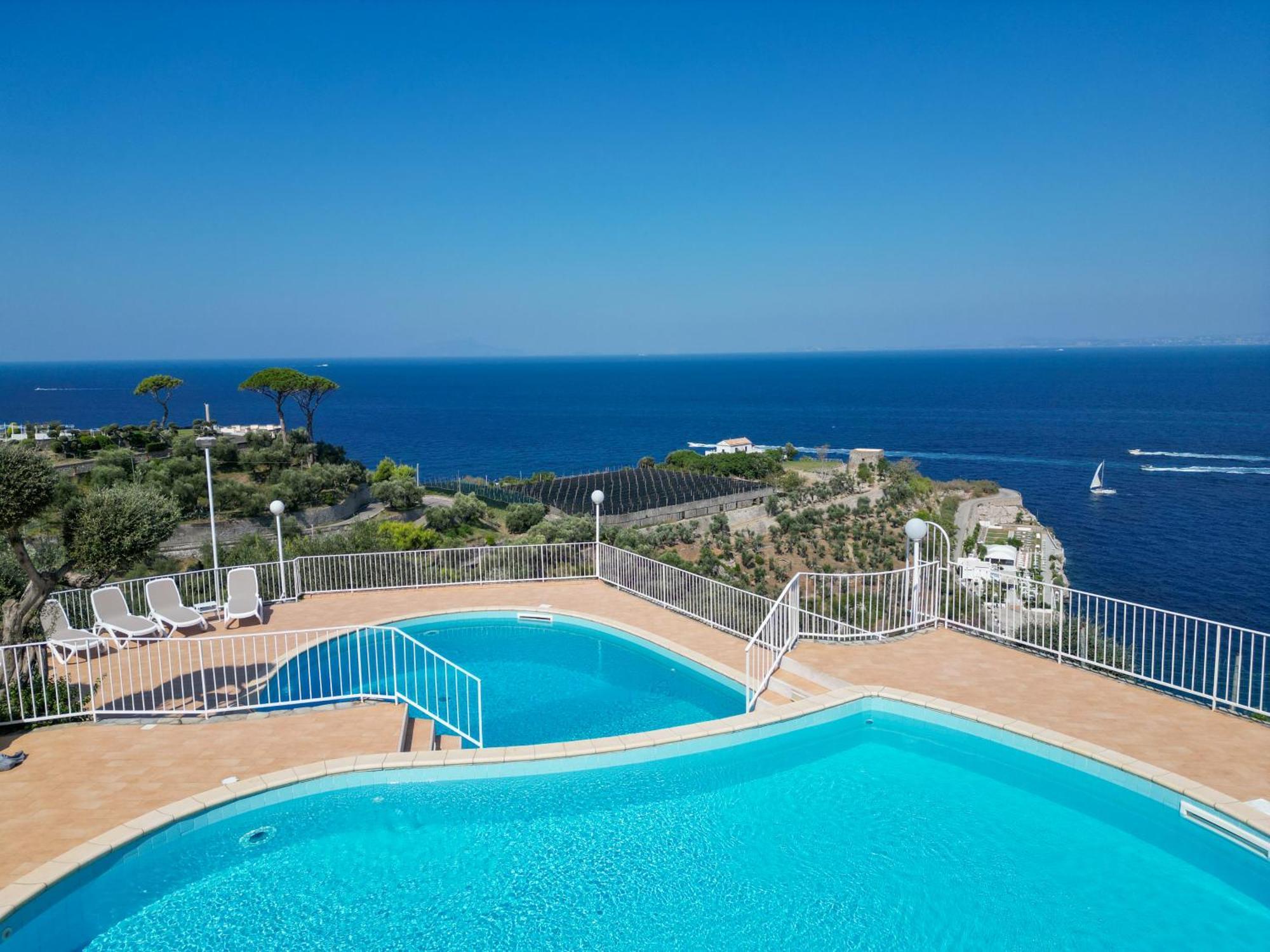 Hotel Villa Lubrense Sorrento Massa Lubrense Kültér fotó